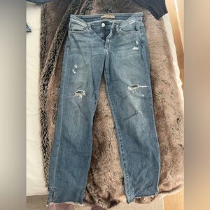 Joe’s Jeans ripped ankle